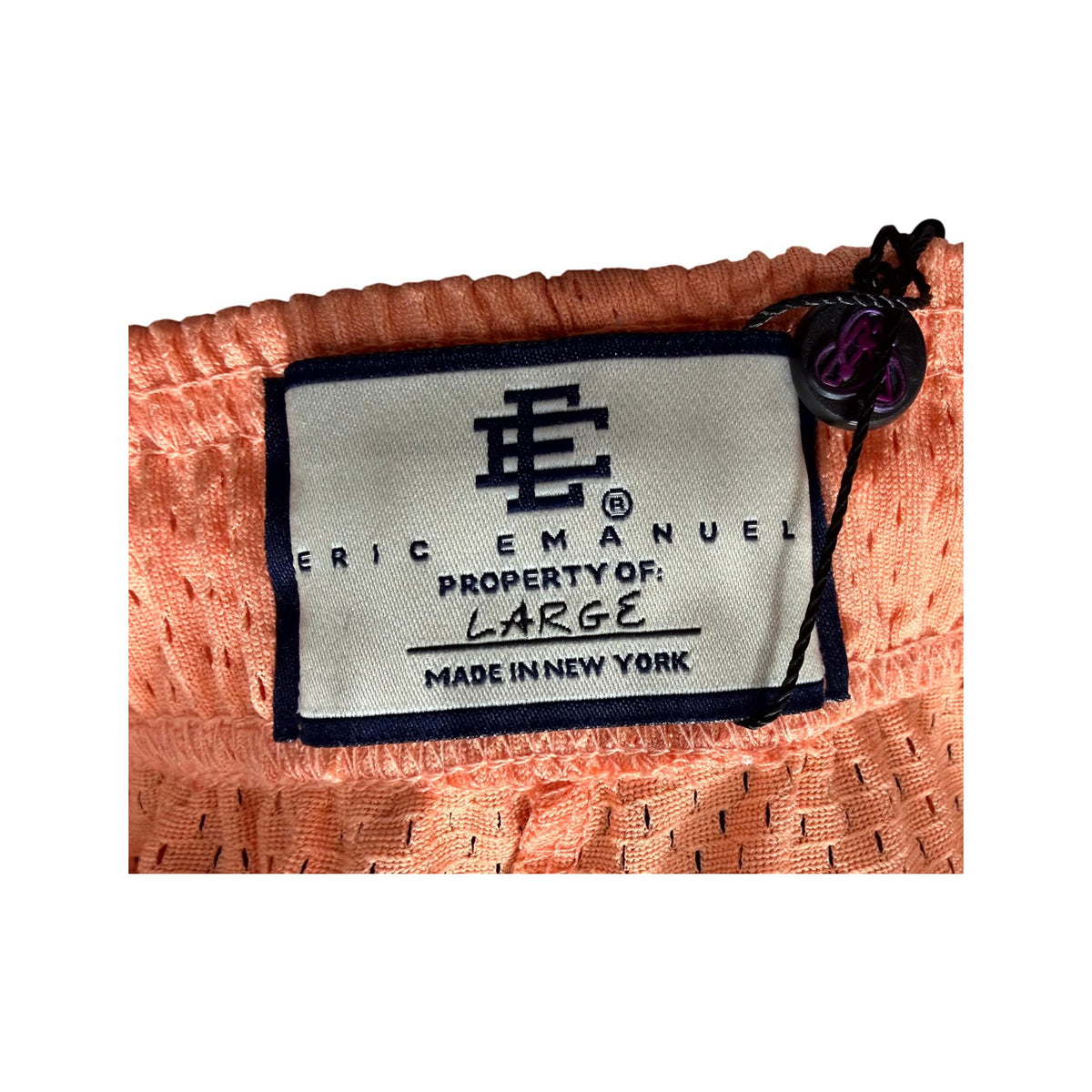 Eric Emanuel Basics Salmon & Blue Shorts