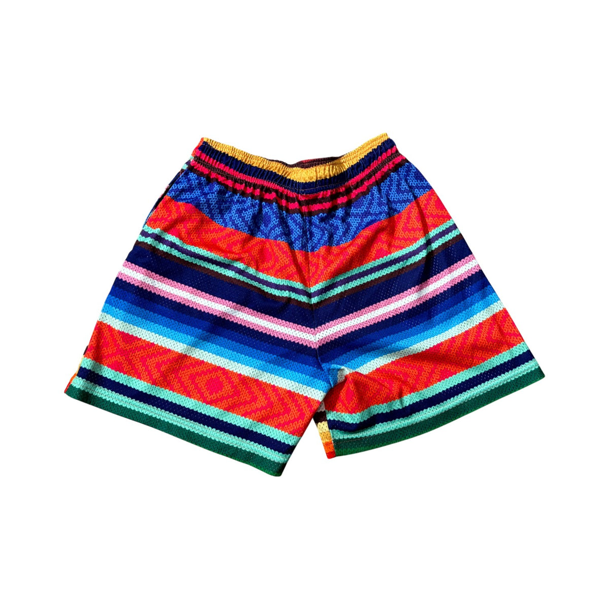 Eric Emanuel Rainbow Stripe Multicolor Shorts