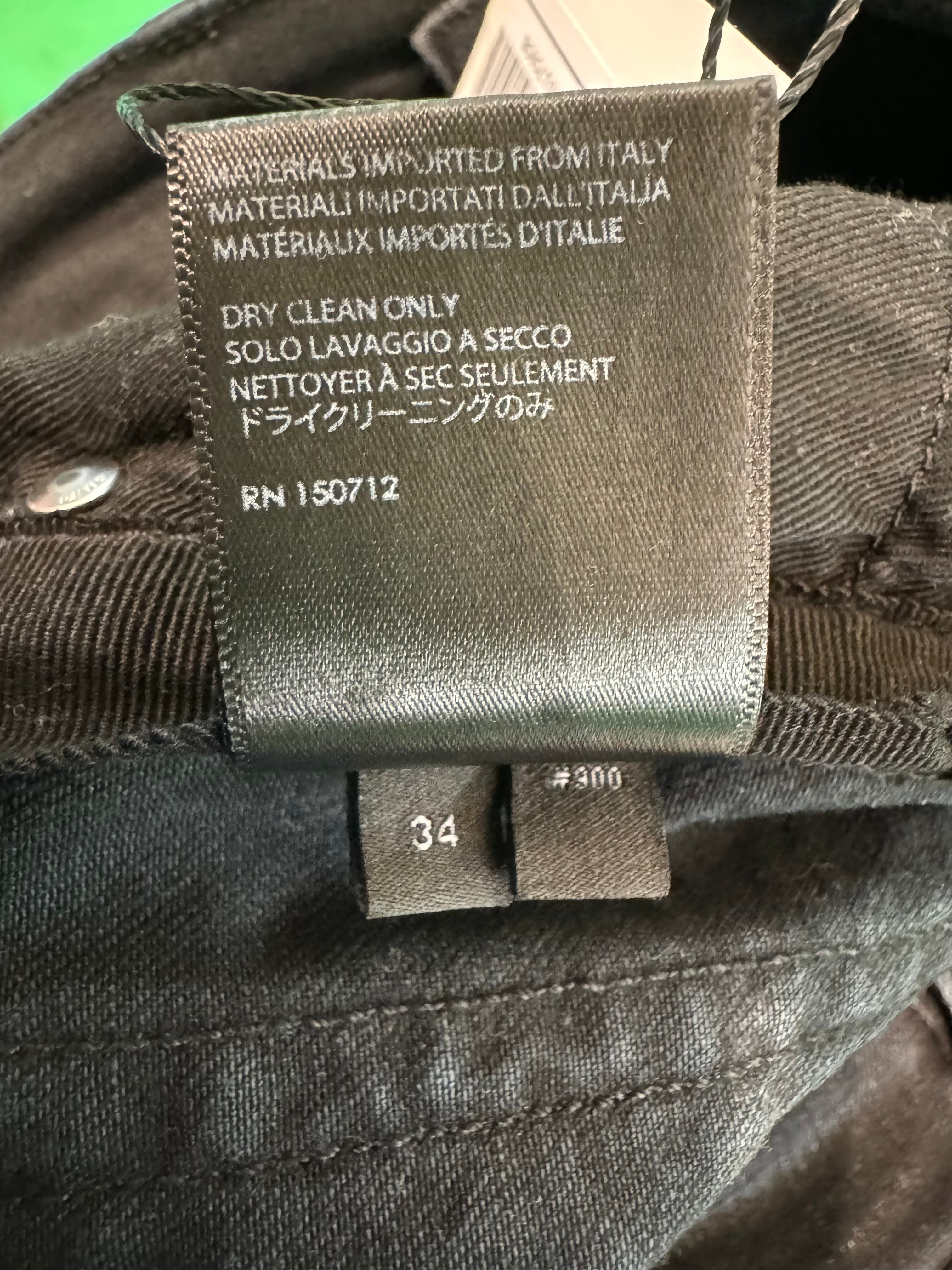 Amiri Black Paisley Jeans