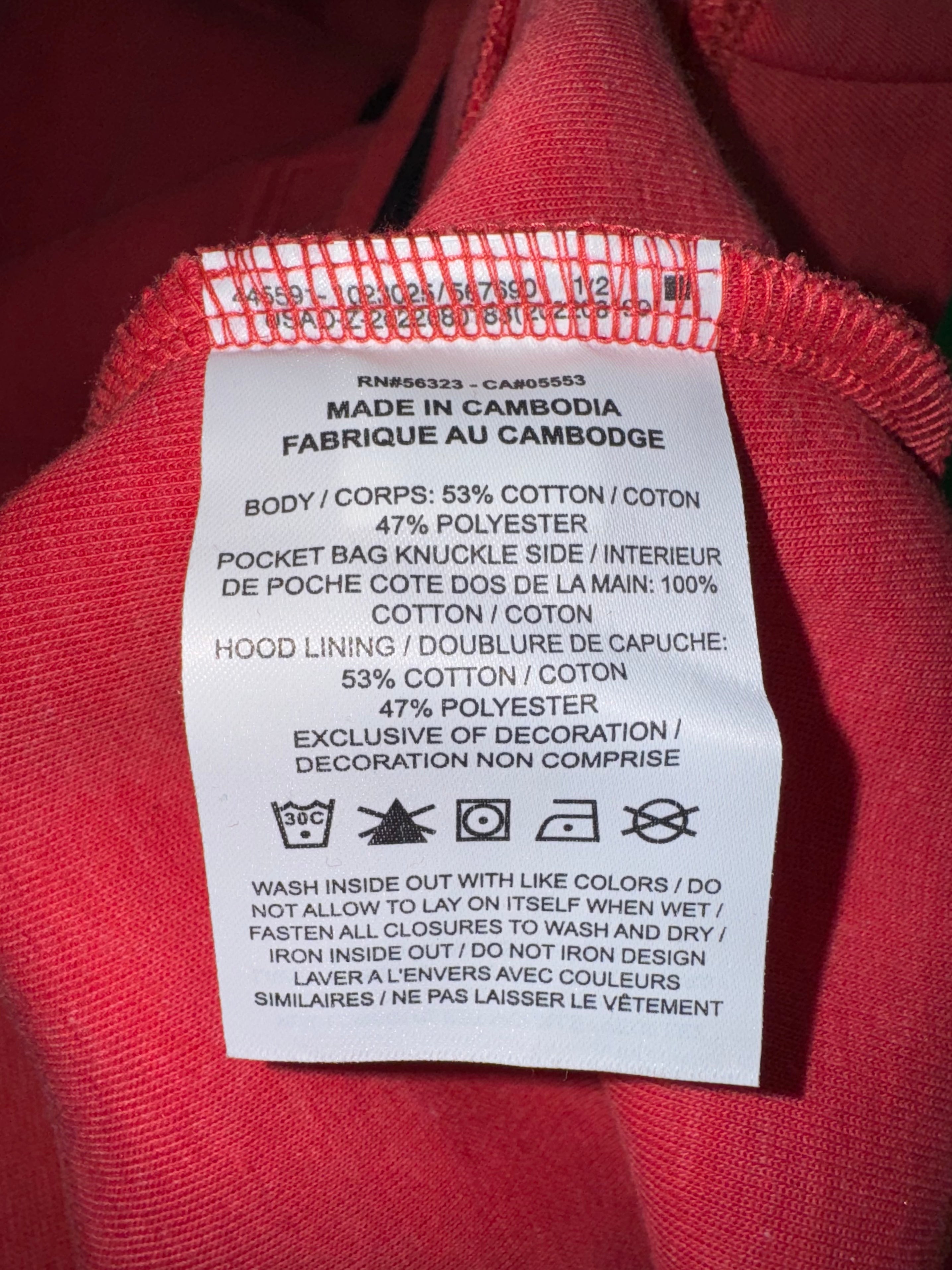 Nike Tech Zip Up Red Hoodie