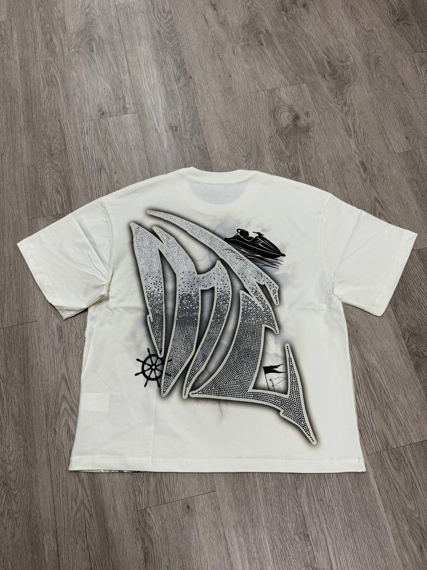 Mixed Emotion "Jetski" Rhinestone Tee