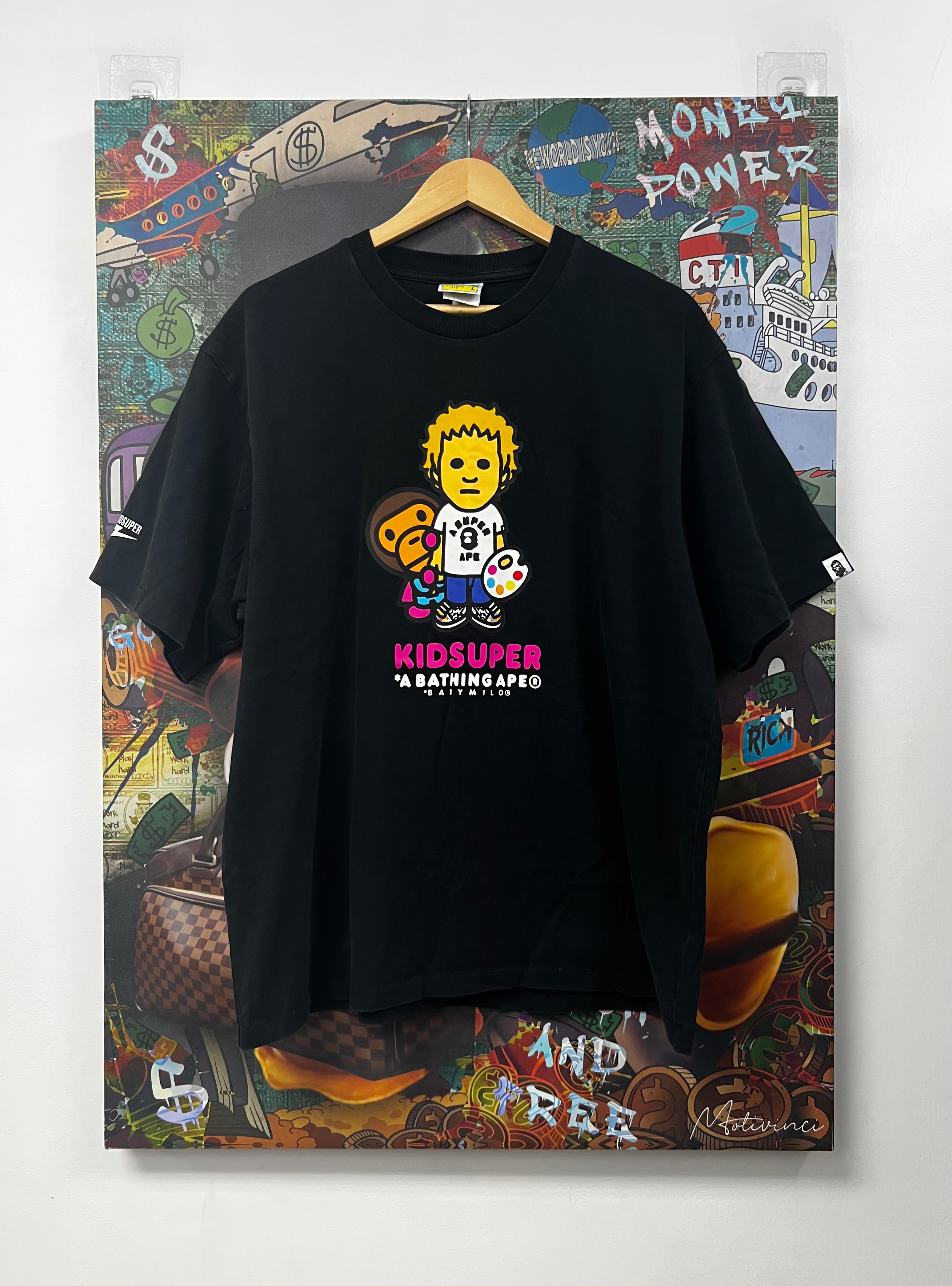 BAPE Black Kid Super Tee