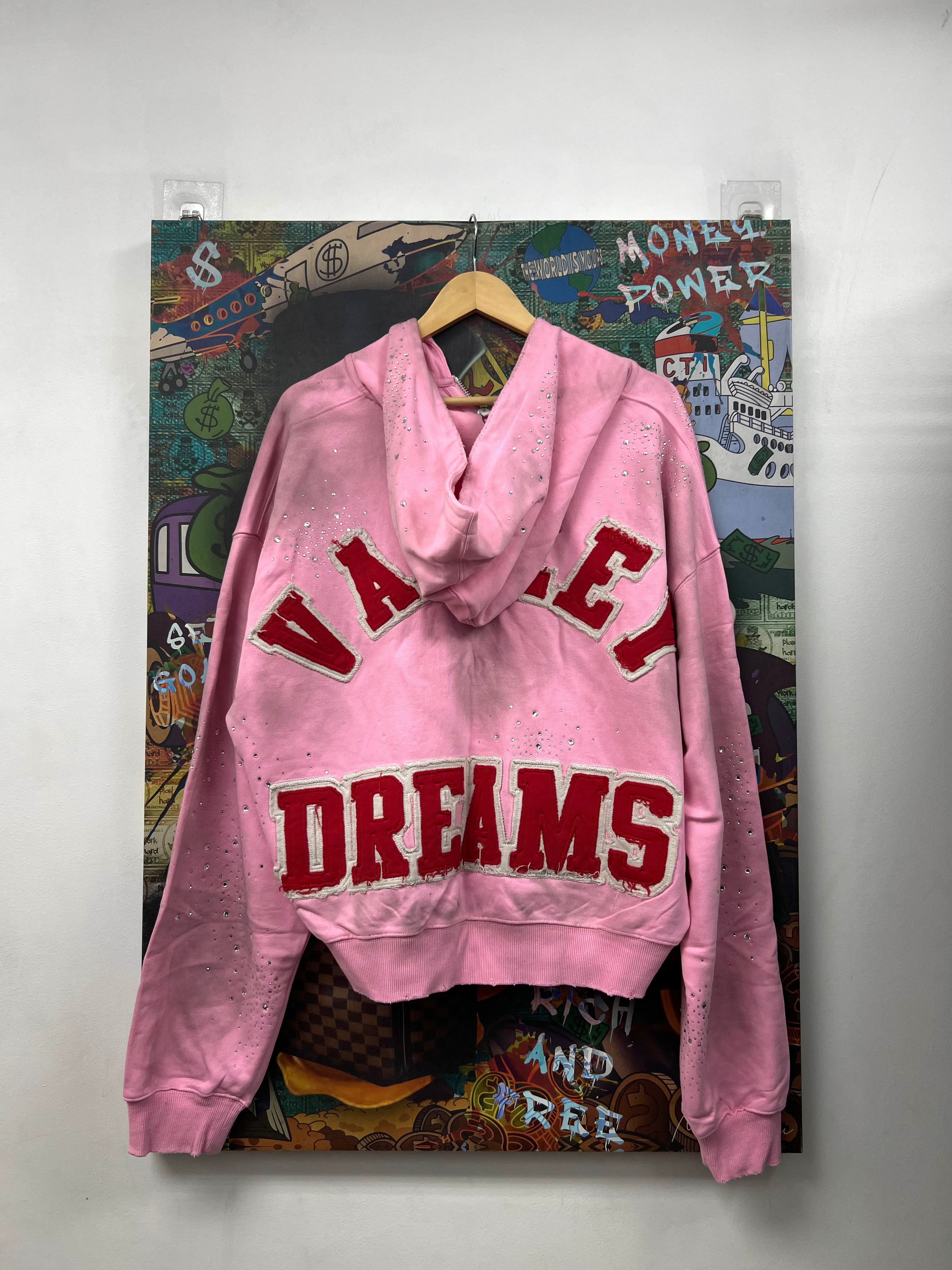 Vale Pink Cluster Zip Up