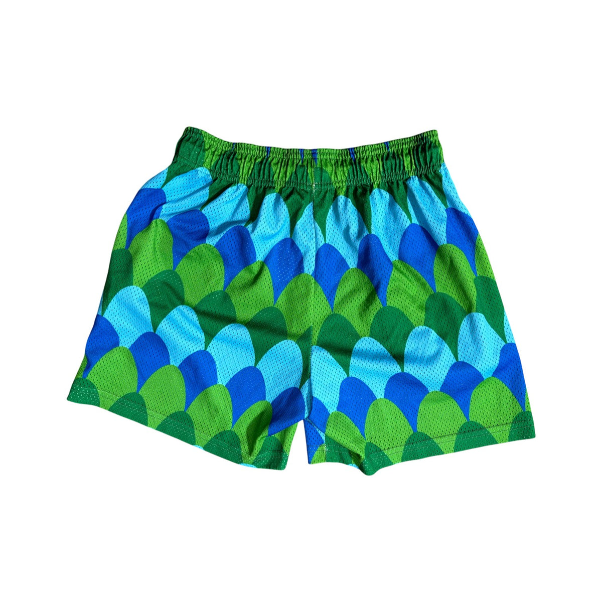 Eric Emanuel Green & Blue Shorts