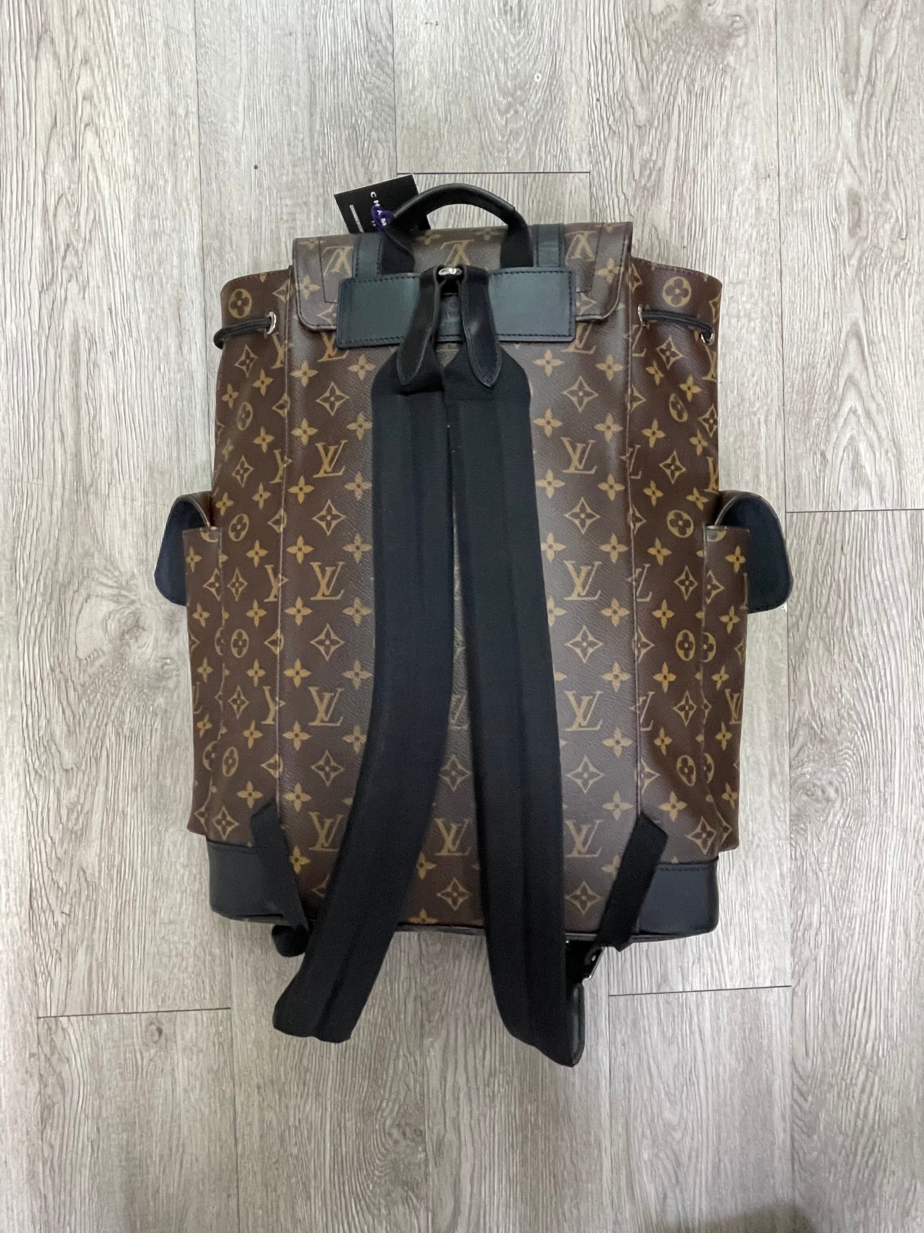 Louis Vuitton Brown Monogram Christopher Book Bag