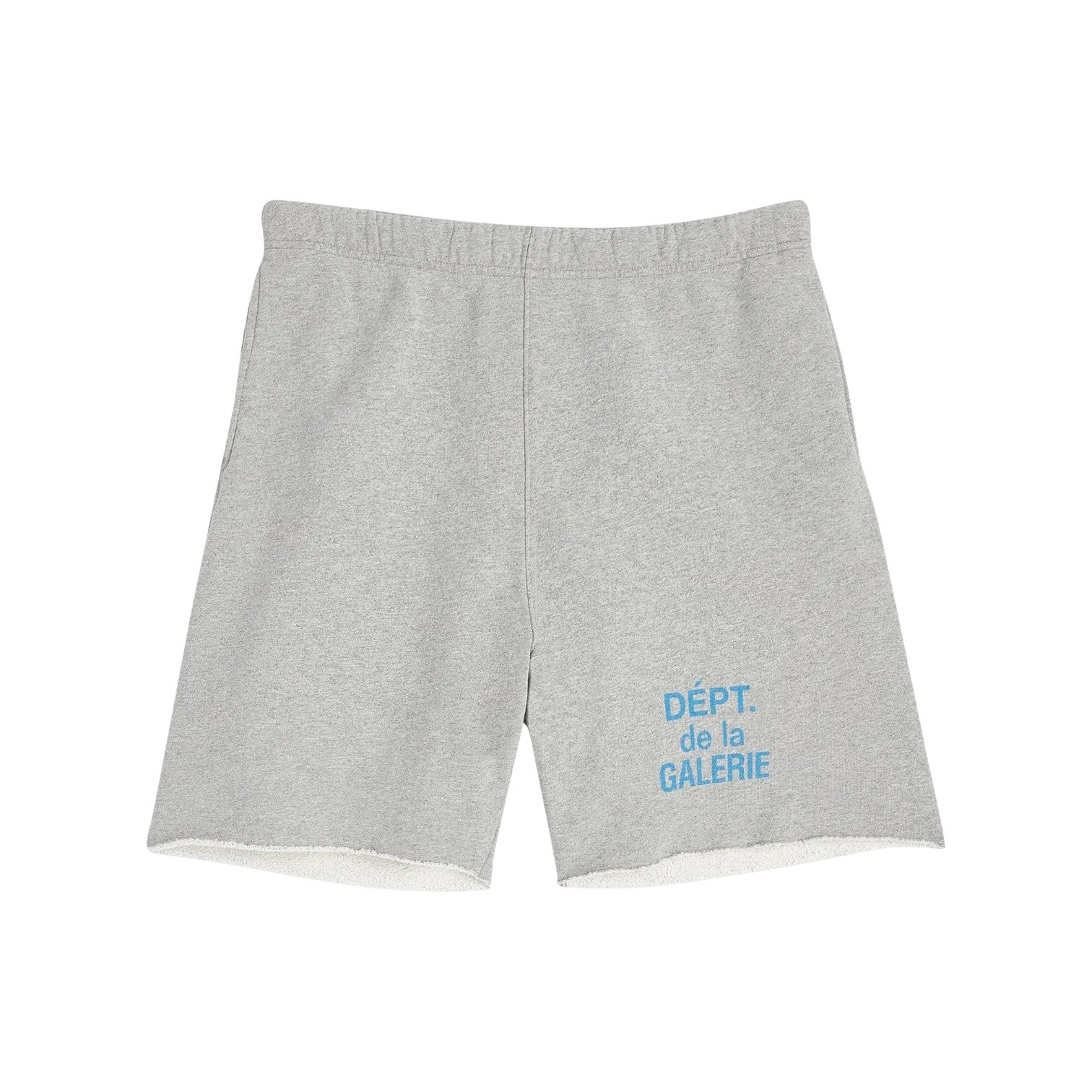 Gallery Dept. 'French Logo' Grey & Blue Shorts