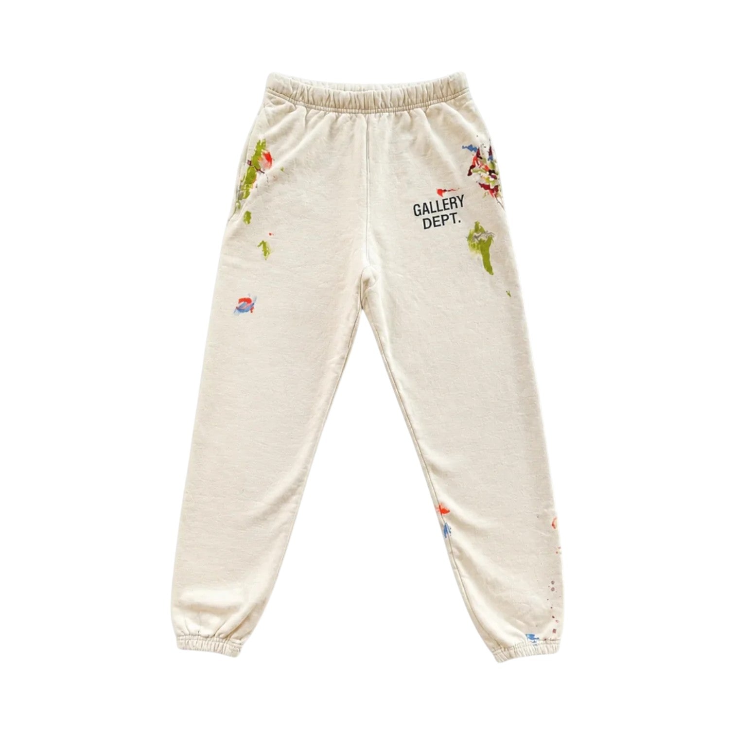 Gallery Dept. 'Paint Splatter' Beige Sweats