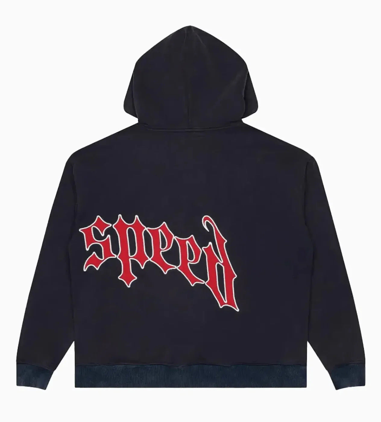 Godspeed OG Logo V2 Navy & Red Hoodie