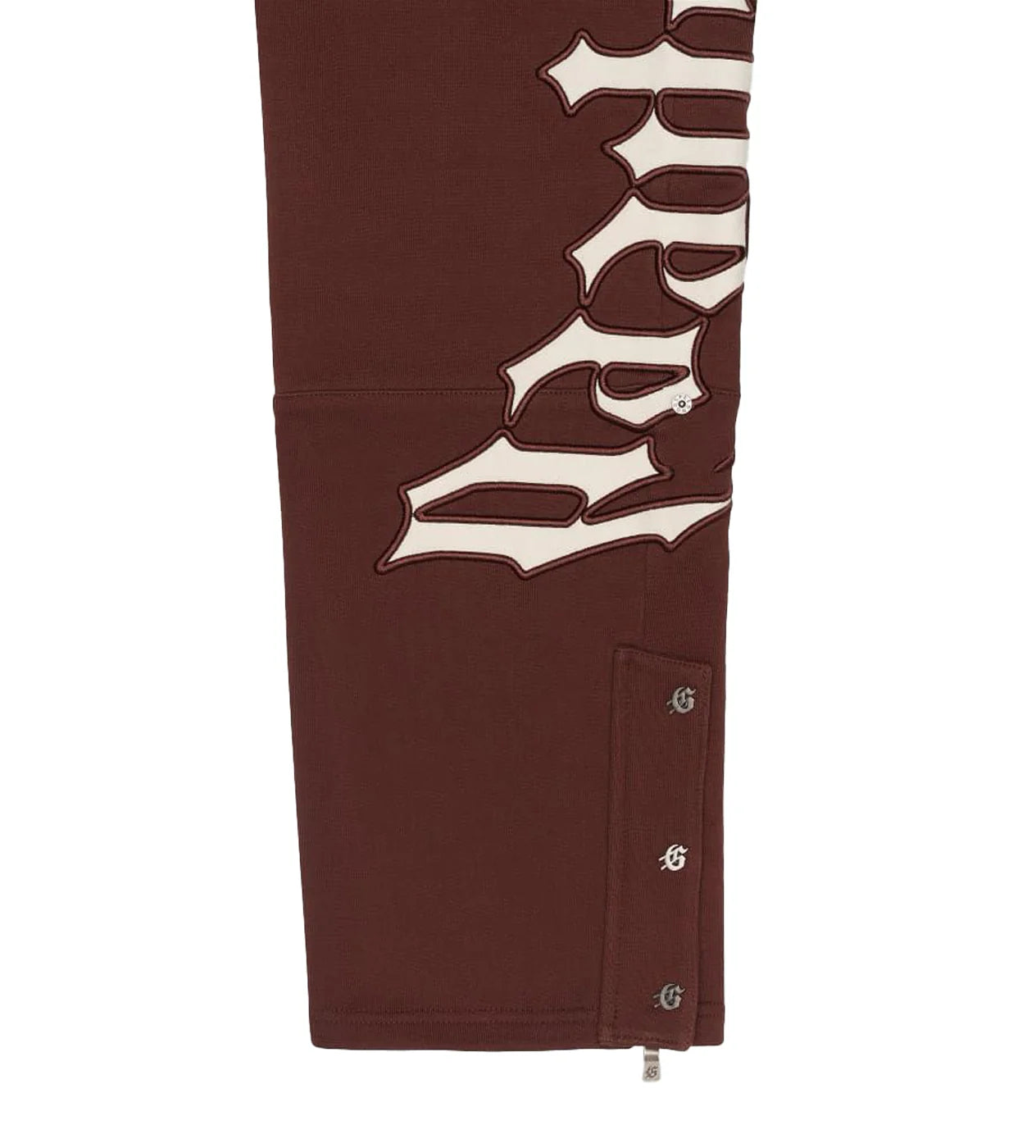 Godspeed OG Logo V2 Brown & White Sweats