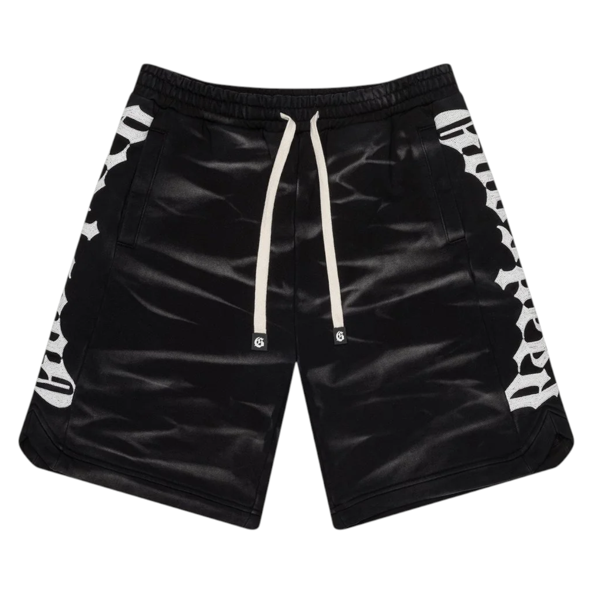 Godspeed "Courtside" Black Tie Dye Shorts