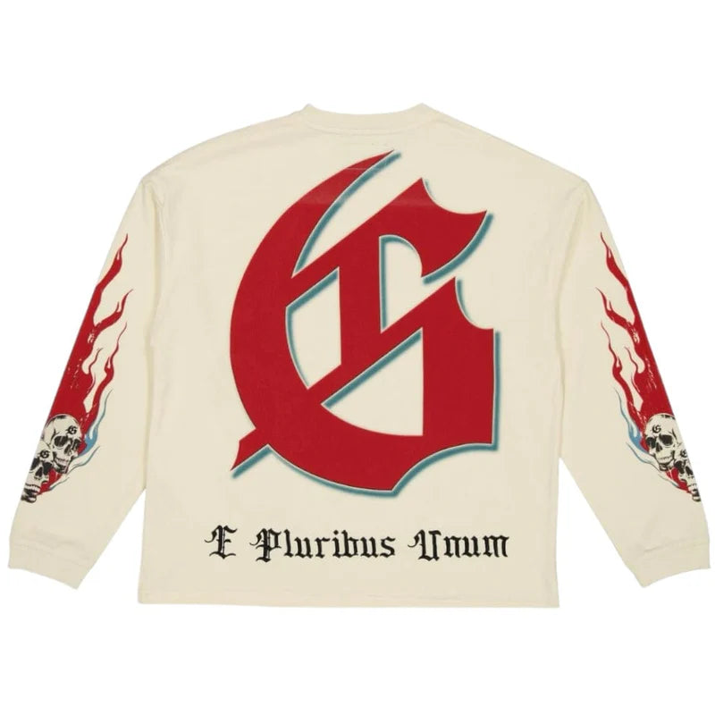 Godspeed 'Checkmate' LS Bone Tee