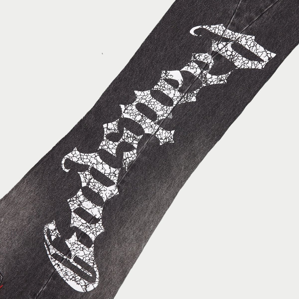 Godspeed 'OG Logo' Flared Grey Wash Jeans