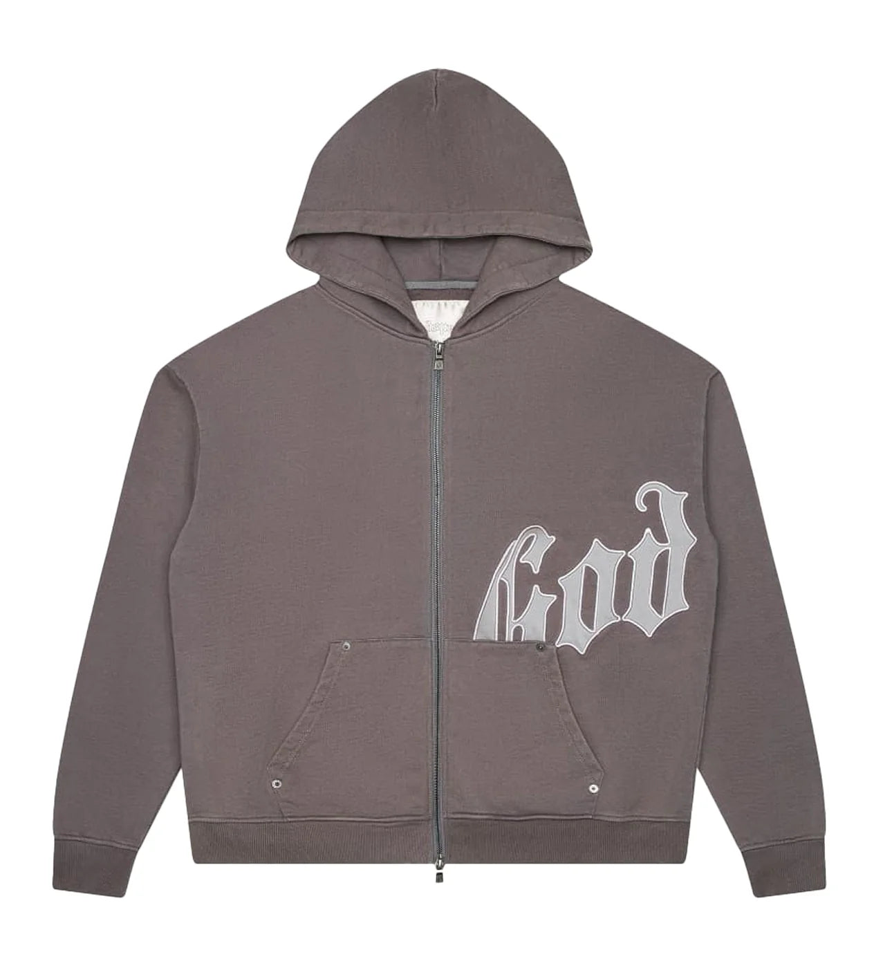 Godspeed OG Logo V2 Stone Grey Hoodie