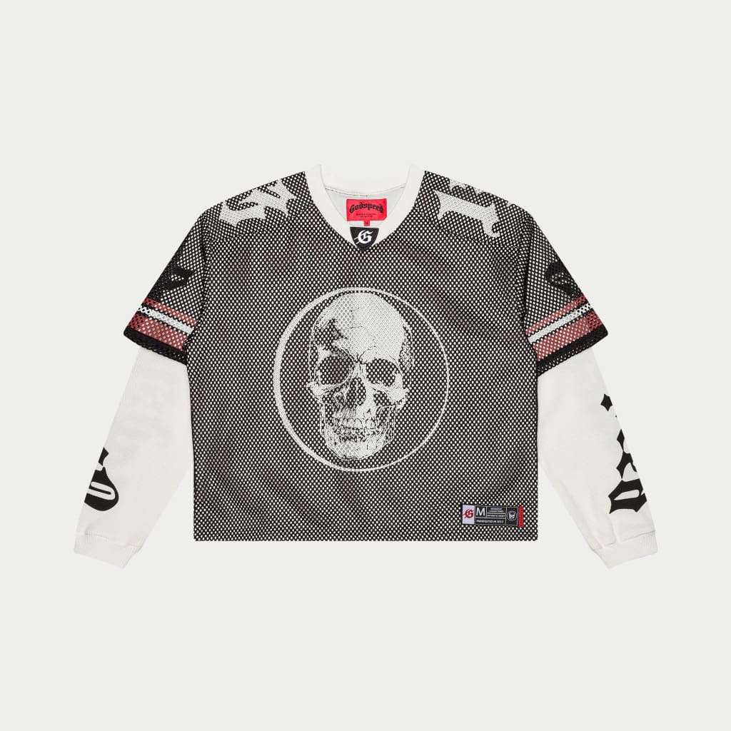 Godspeed 'Boom' TD Layered Black White & Red Jersey