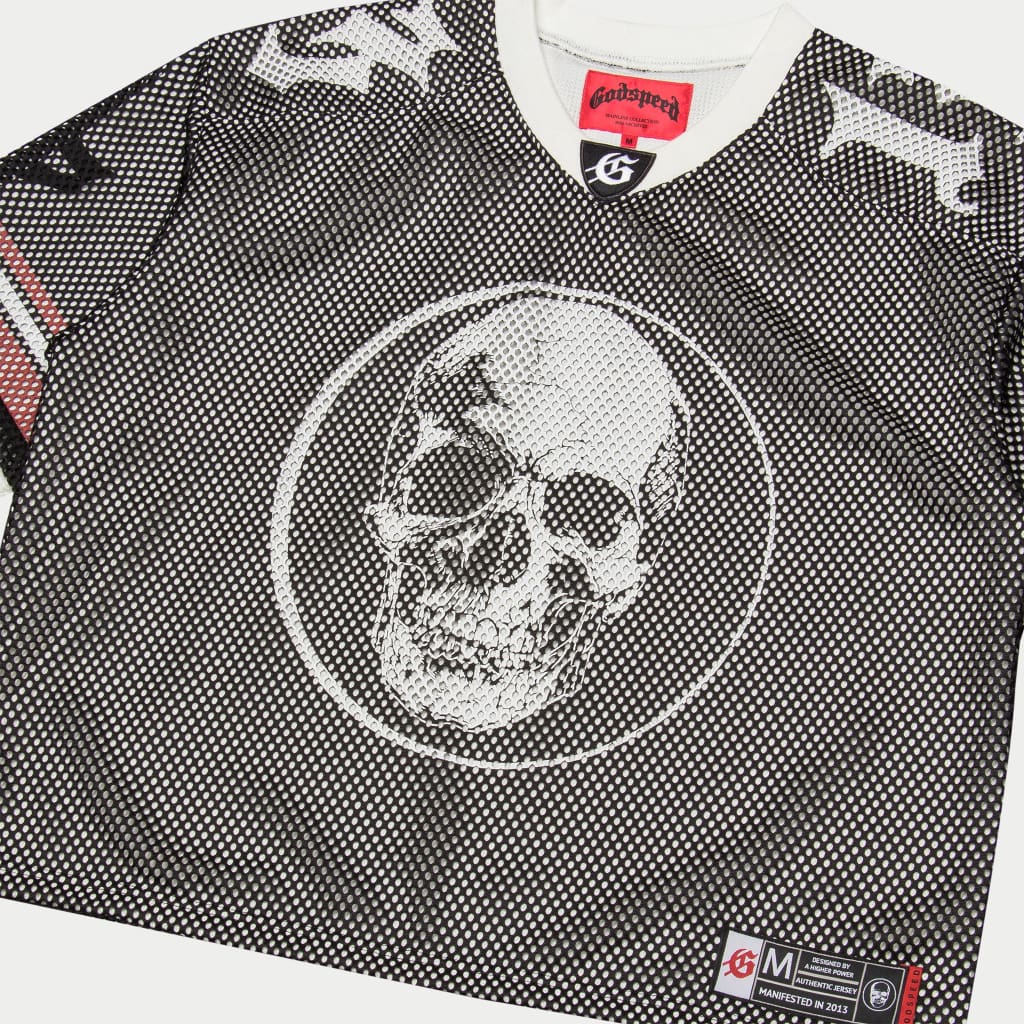 Godspeed 'Boom' TD Layered Black White & Red Jersey