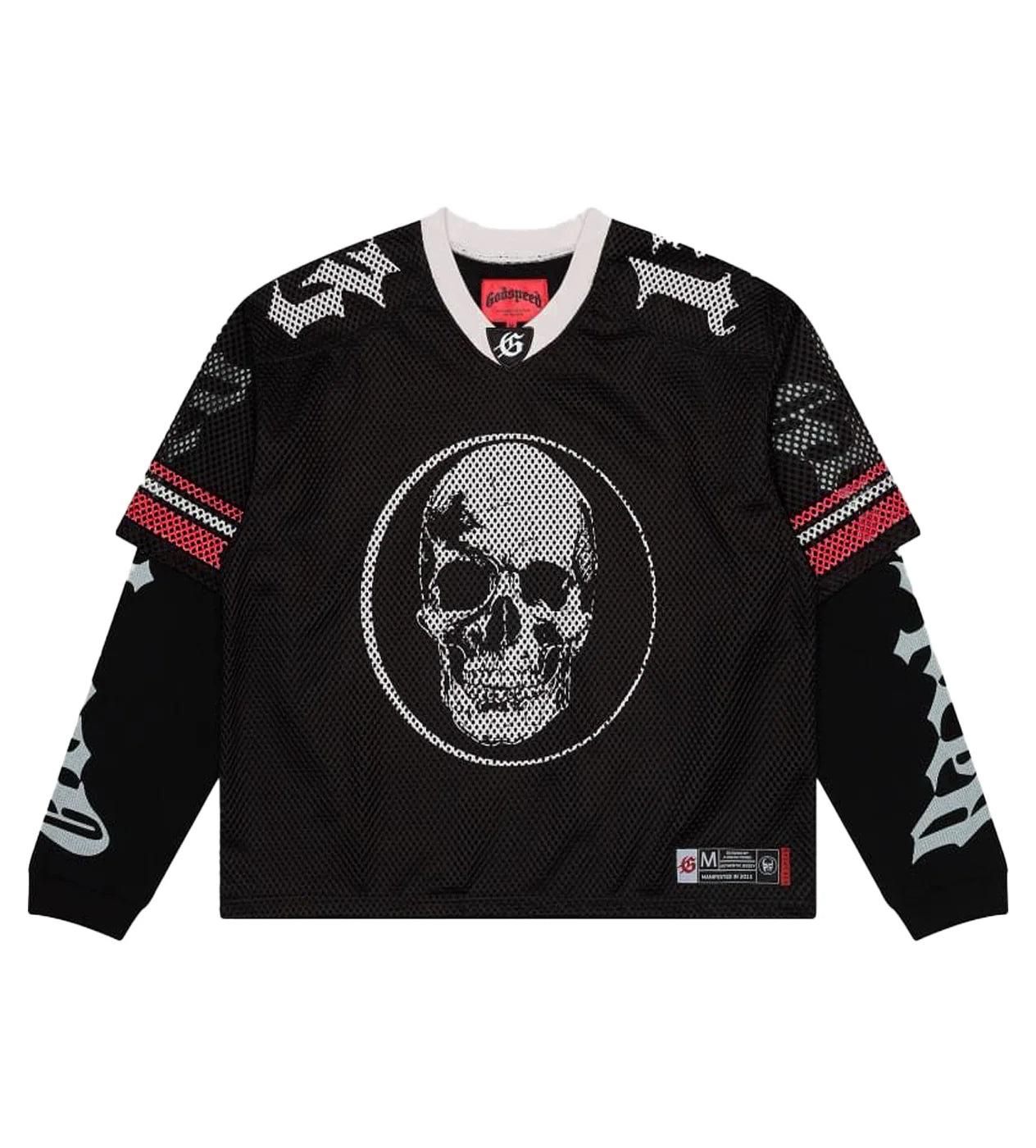 Godspeed 'Boom' TD Layered Black & Red Jersey