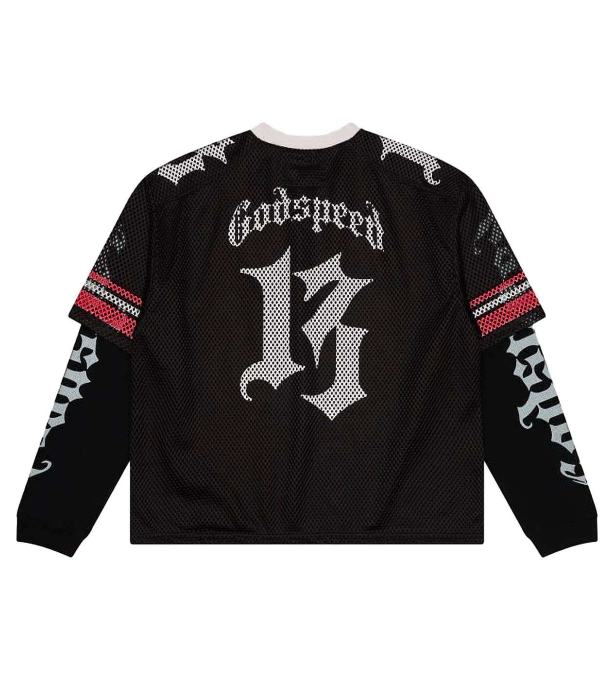 Godspeed 'Boom' TD Layered Black & Red Jersey