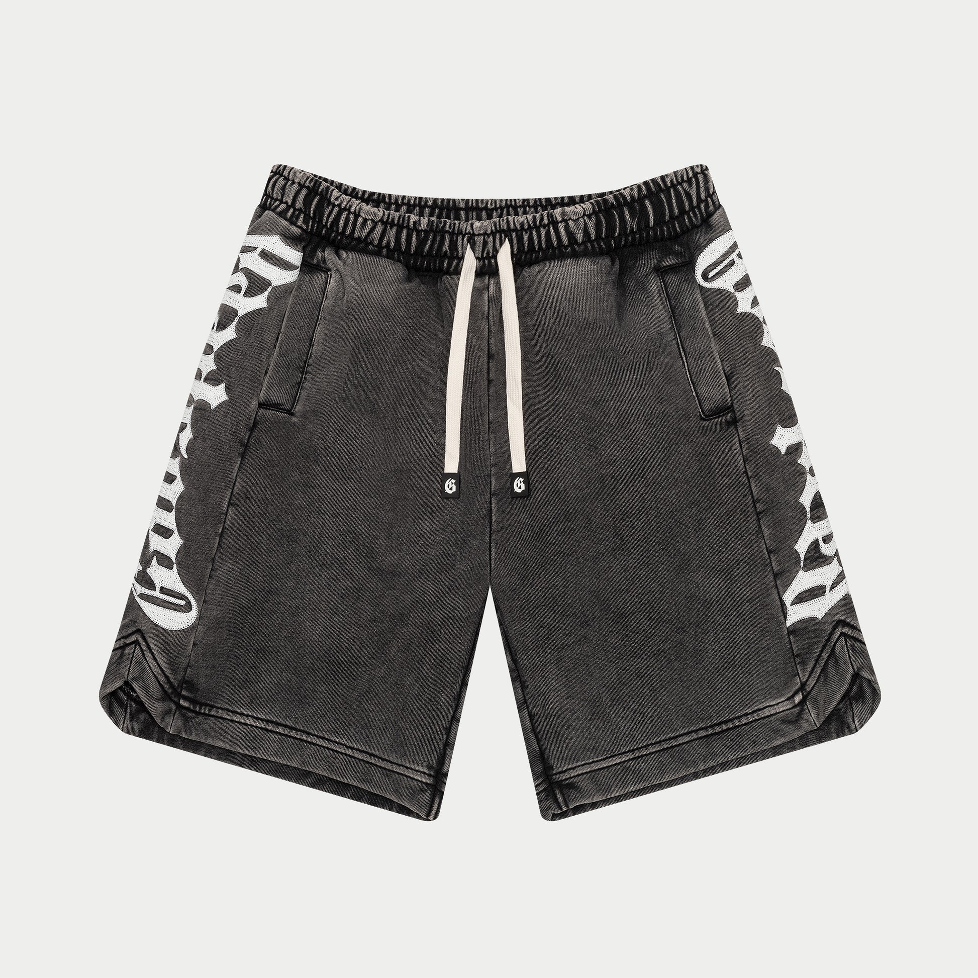 Godspeed 'Courtside' Charcoal Wash Shorts