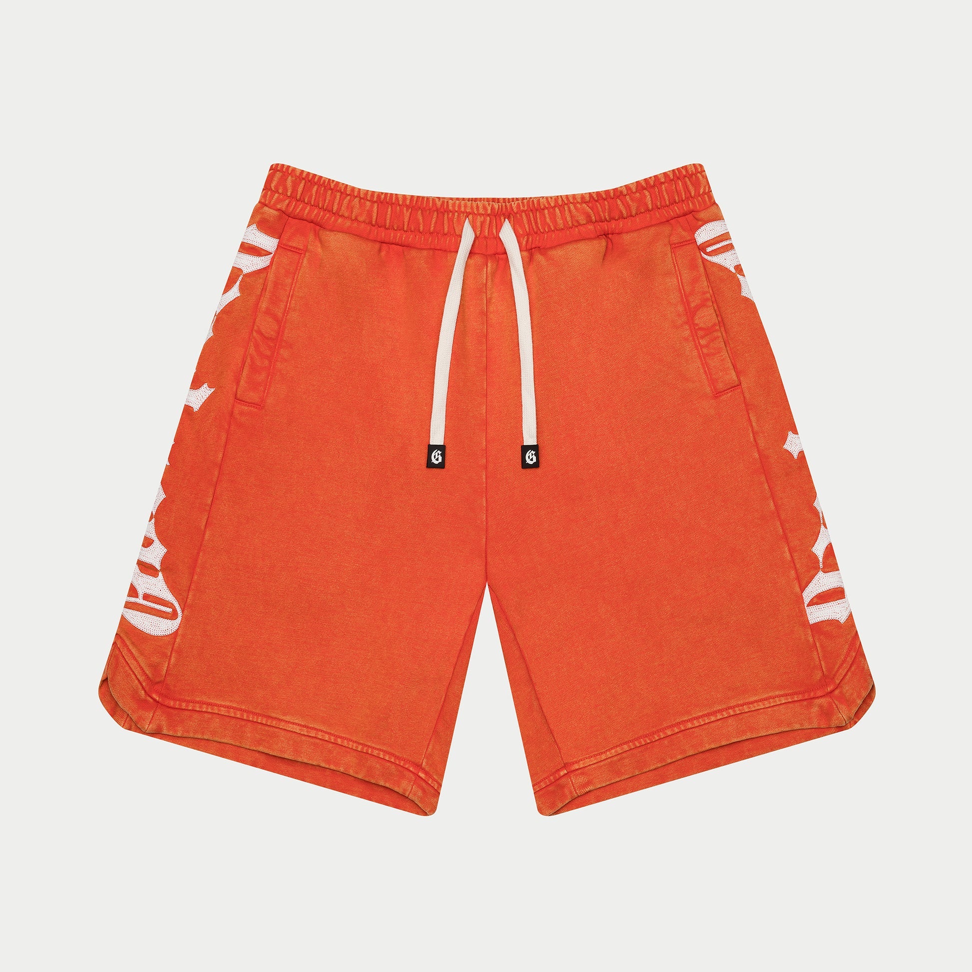Godspeed 'Courtside' Orange Wash Shorts