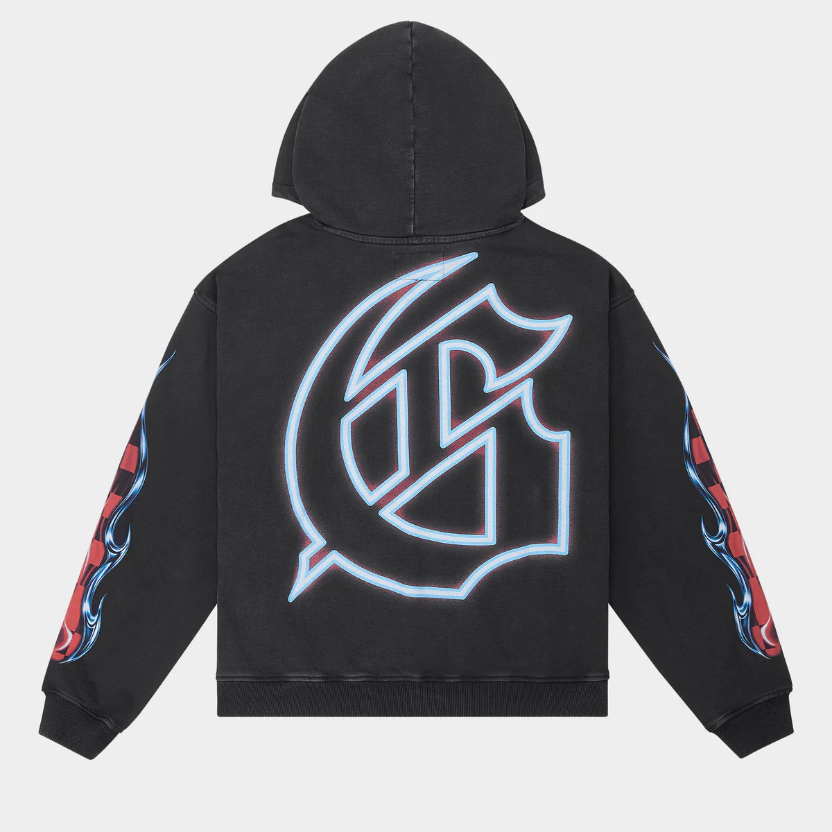 Godspeed 'Drive In' Black Wash Hoodie