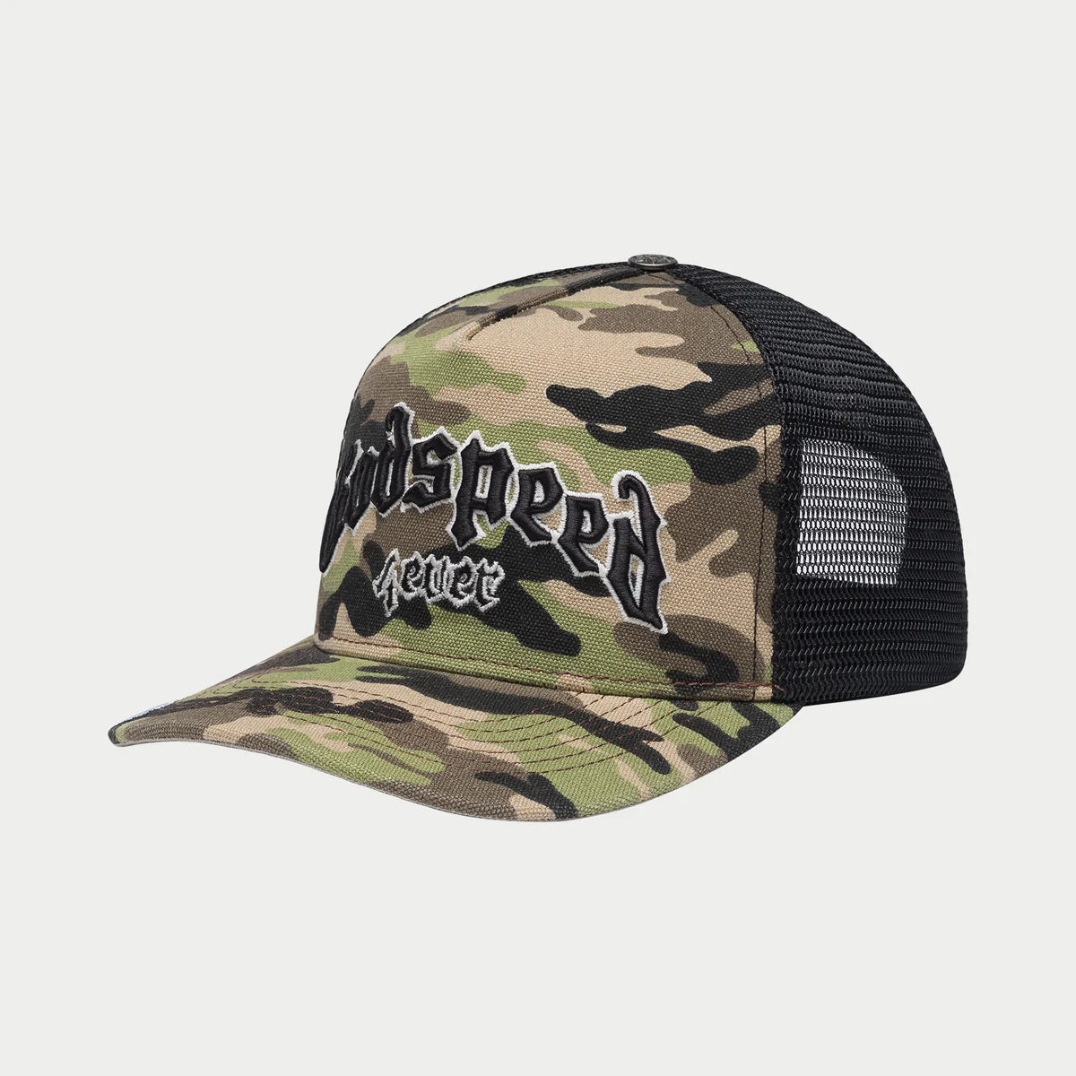 Godspeed 'Forever BOOM' Camo Trucker Hat