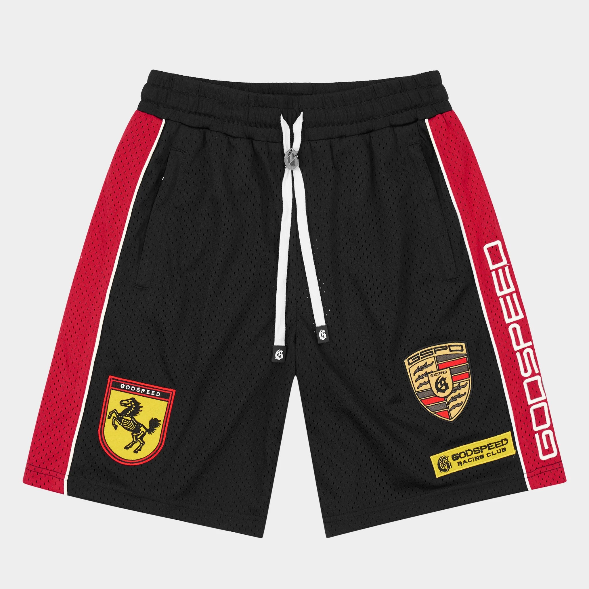 Godspeed 'GRC M.O.' Black & Red Shorts