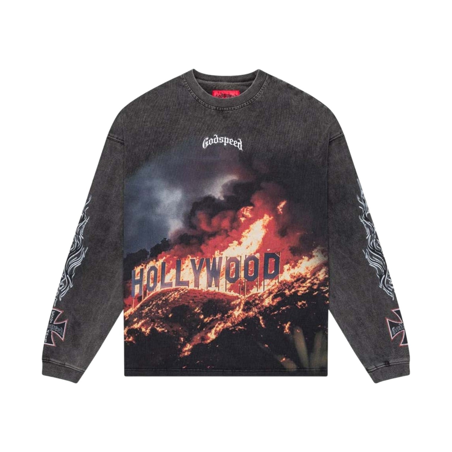 Godspeed 'Hollywood Inferno' Grey Wash LS Thermal