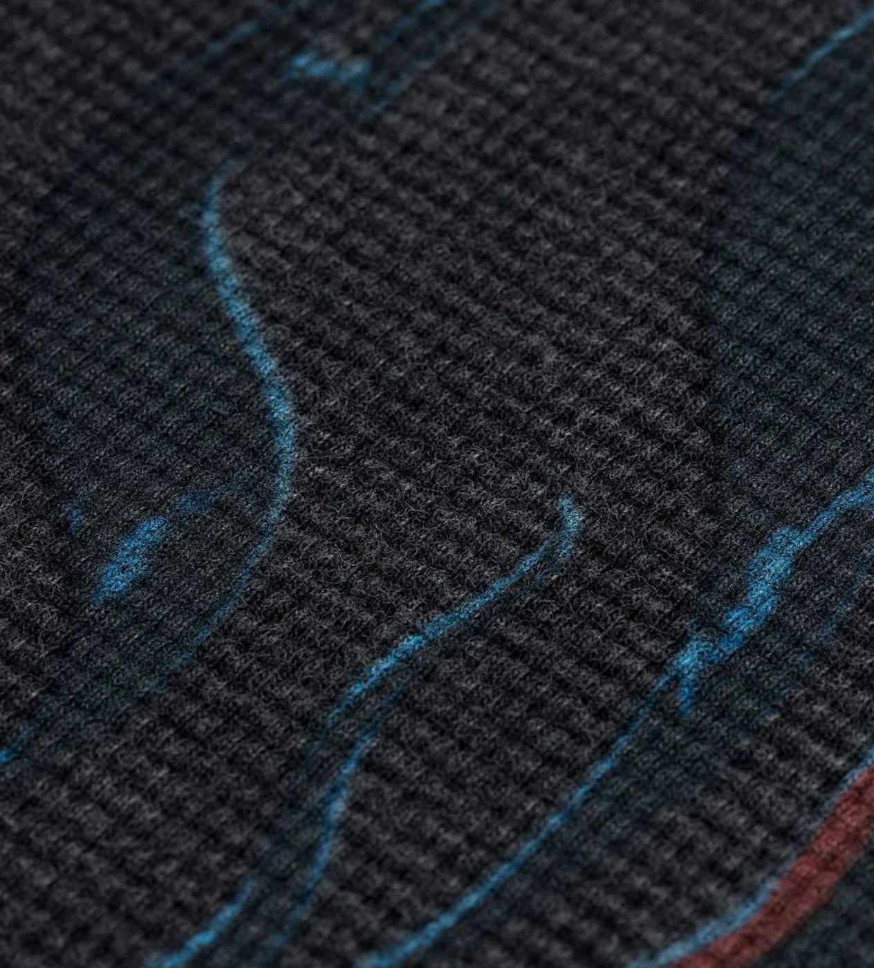 Godspeed 'L-A-G' Black Wash Thermal Tee