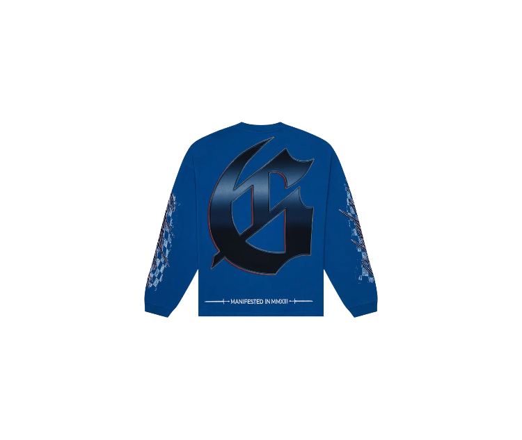 Godspeed 'Le Dernier' Royal Blue LS Tee