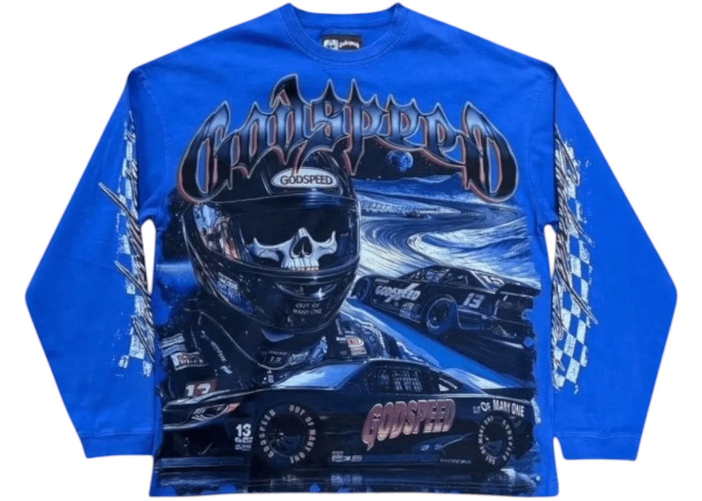 Godspeed 'Le Dernier' Royal Blue LS Tee