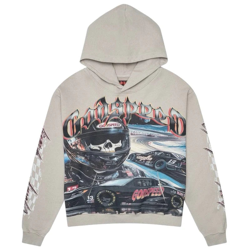 Godspeed 'Le Dernier' Stone Grey Hoodie