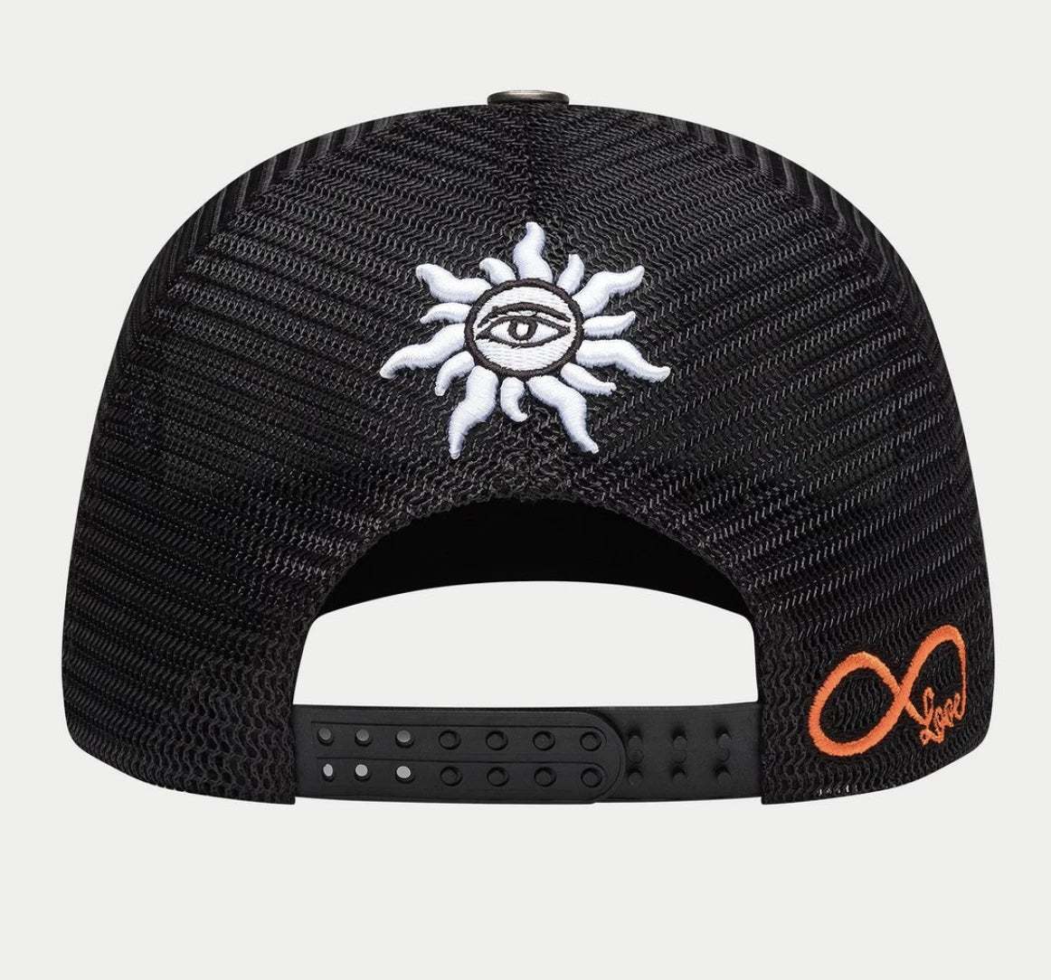Godspeed 'Mood II' Black & White Trucker Hat