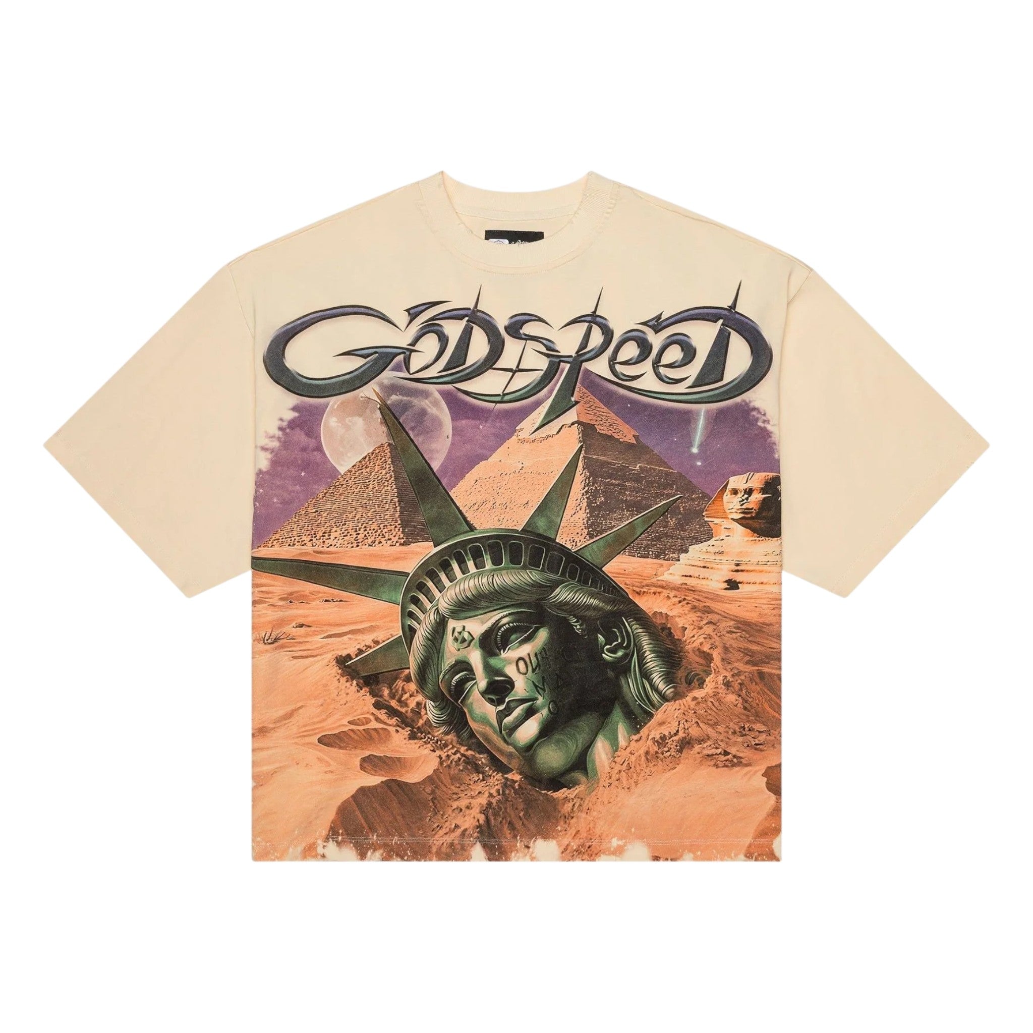 Godspeed 'Mother Cairo' Bone Tee