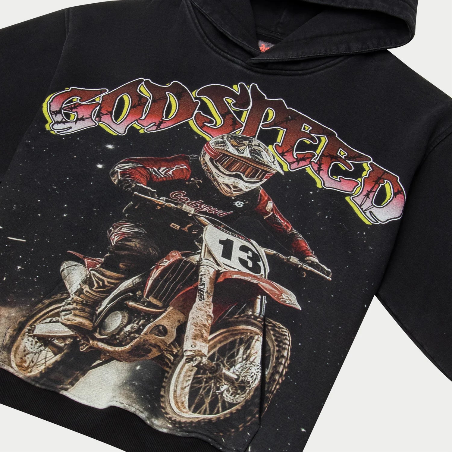 Godspeed 'Motorcross' Black Hoodie