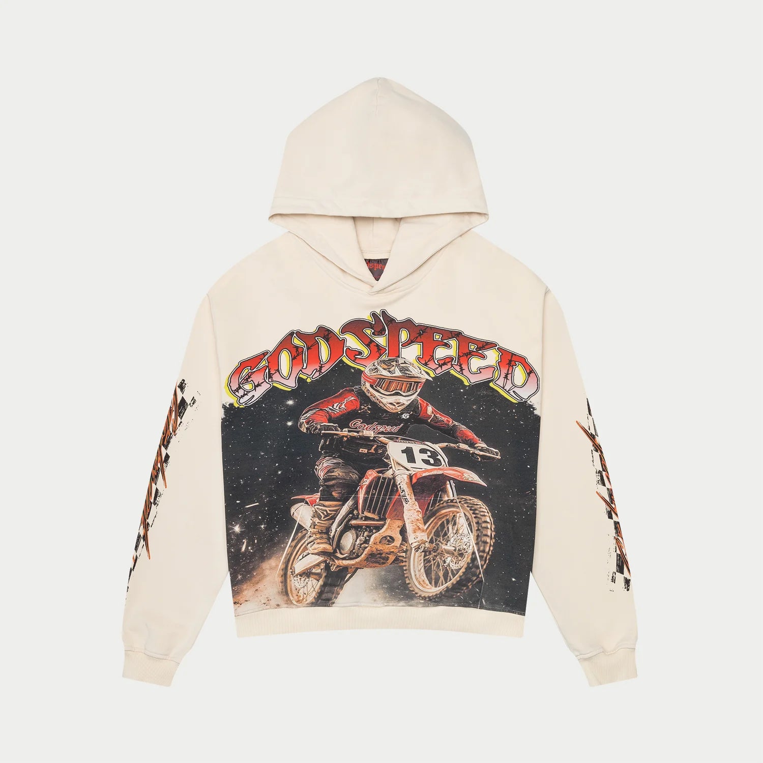 Godspeed 'Motorcross' Bone Hoodie