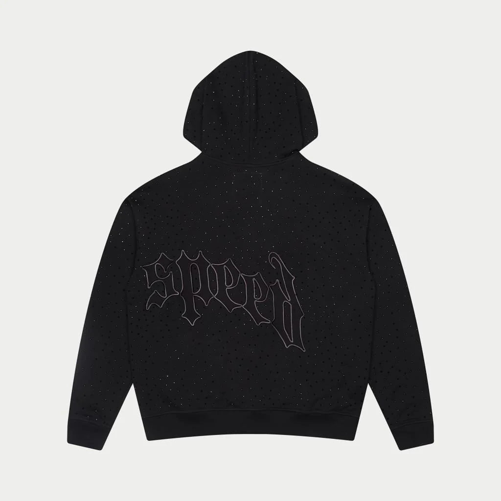 Godspeed 'OG Logo 2 VVS BOOM' Black & Black Hoodie