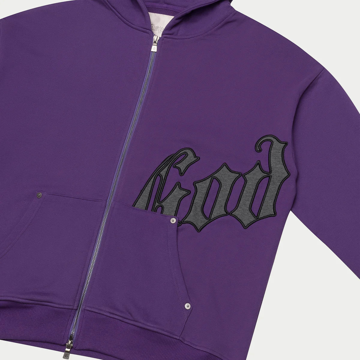 Godspeed 'OG Logo' Purple & Grey Hoodie