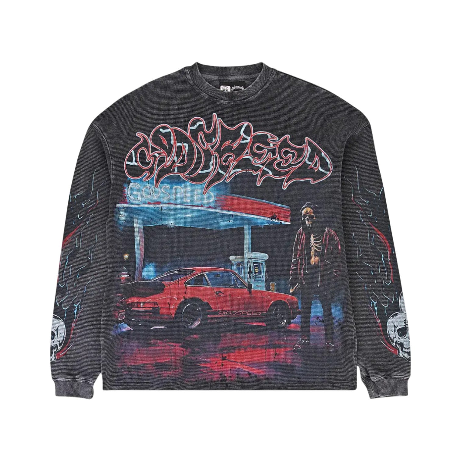 Godspeed 'Pit Stop' Grey Wash LS Thermal