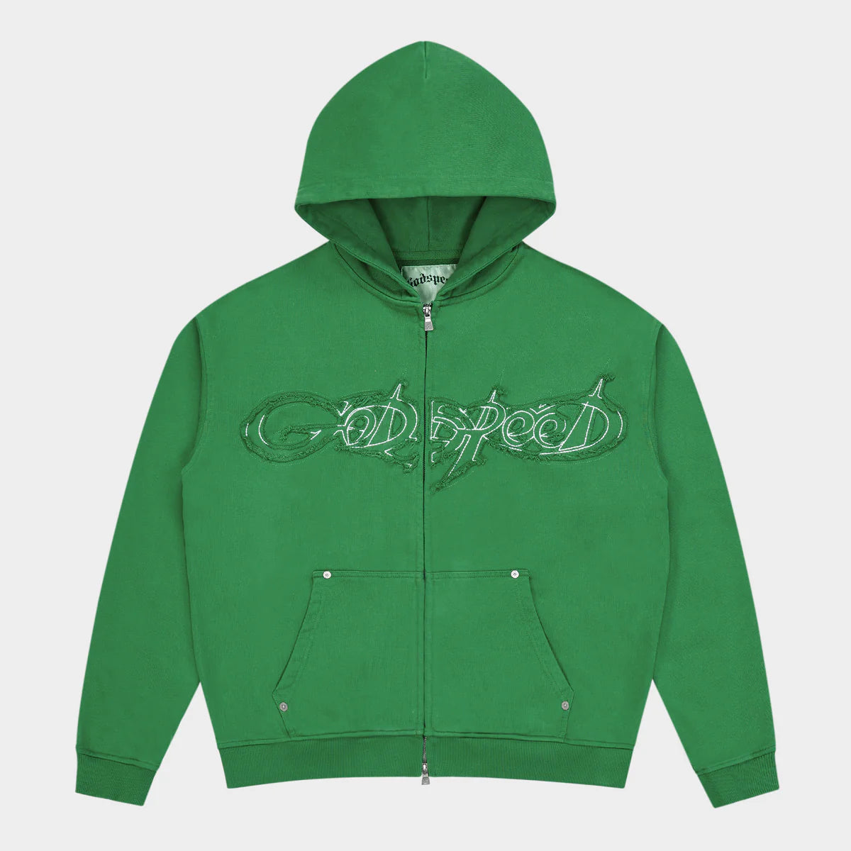 Godspeed 'Raw Import' Green Hoodie