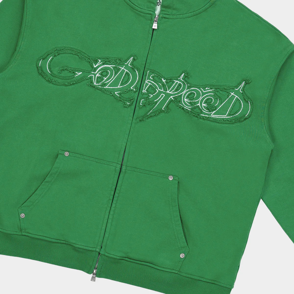 Godspeed 'Raw Import' Green Hoodie