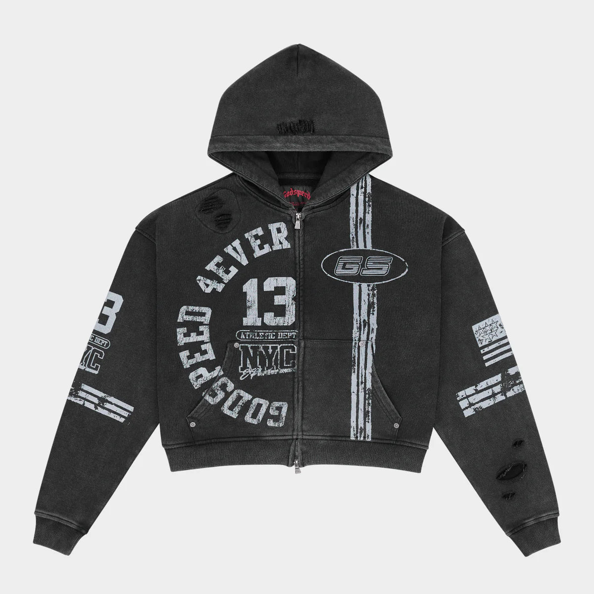 Godspeed 'Roadster' Black Hoodie