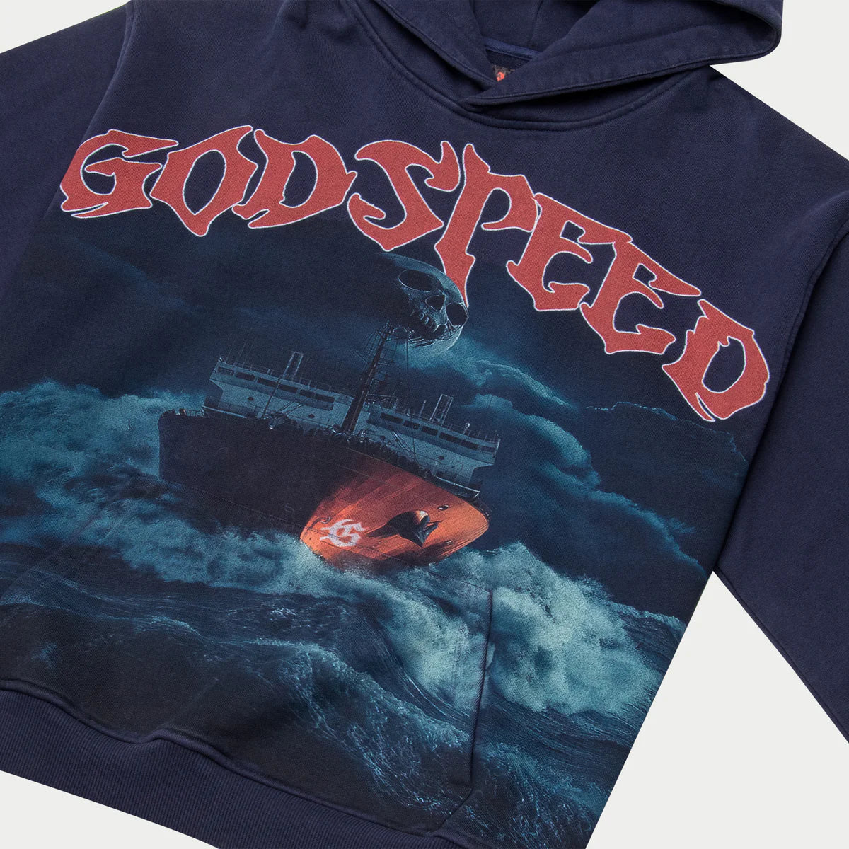 Godspeed 'Sea sick' Navy Hoodie