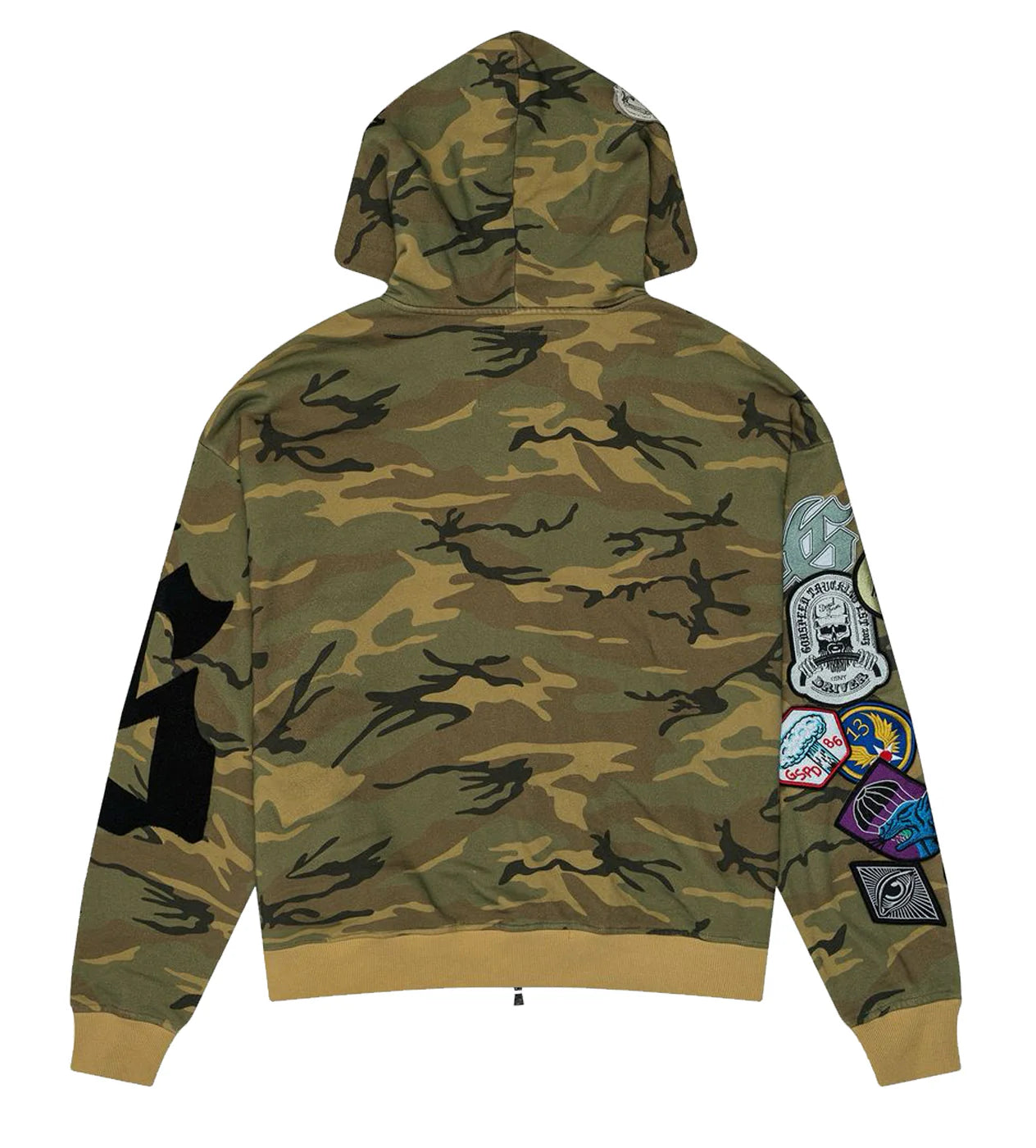 Godspeed 'Squadron' Camo Green Hoodie