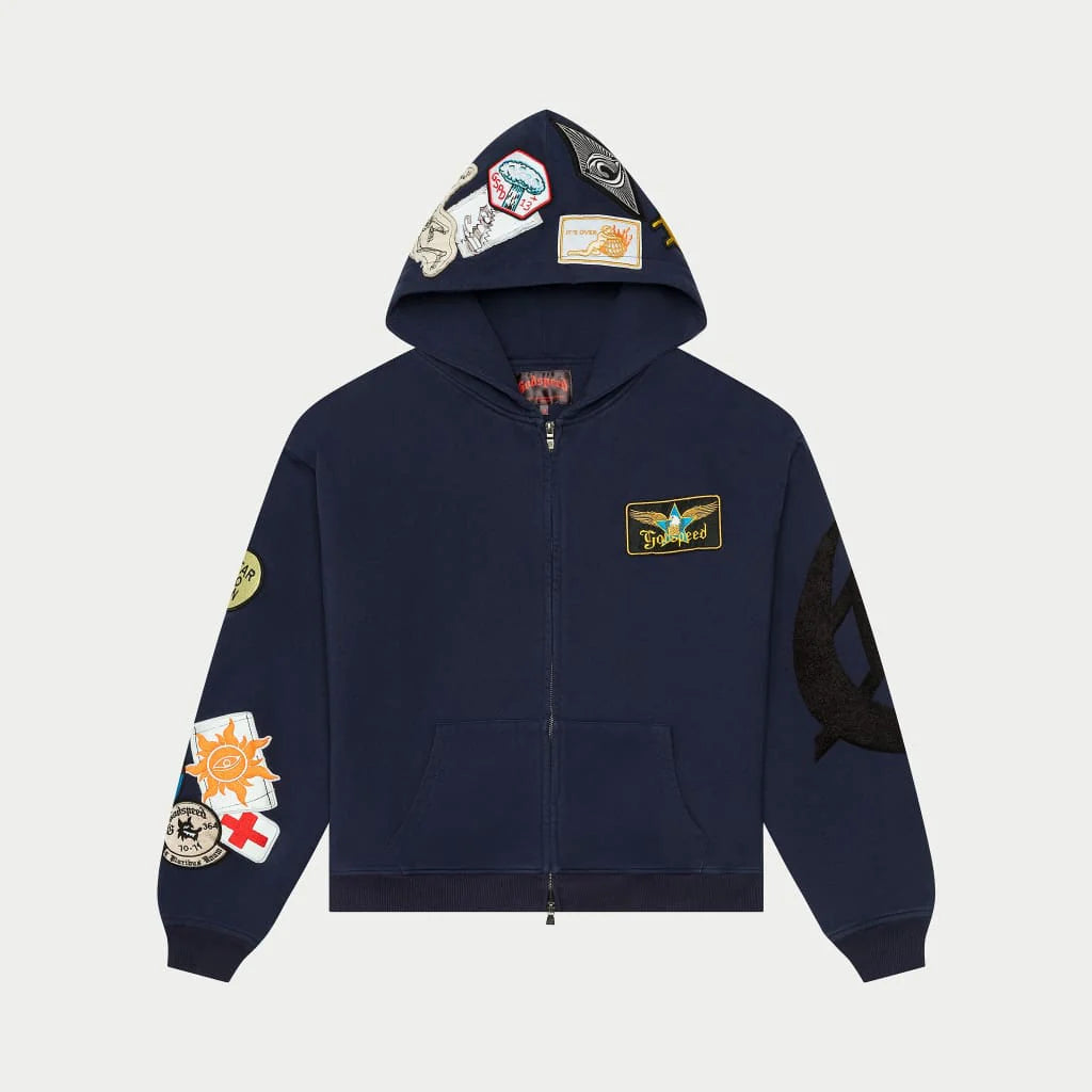 Godspeed 'Squadron' Navy Hoodie