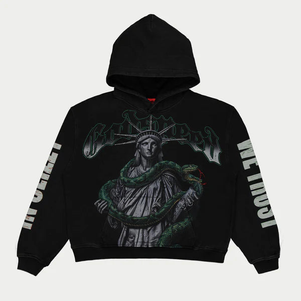 Godspeed "Top 5 Slizzy" VVS Black Wash Hoodie