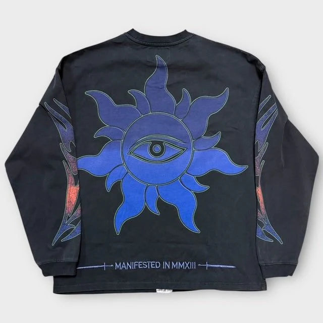Godspeed 'U.A.P' Black Wash LS Tee