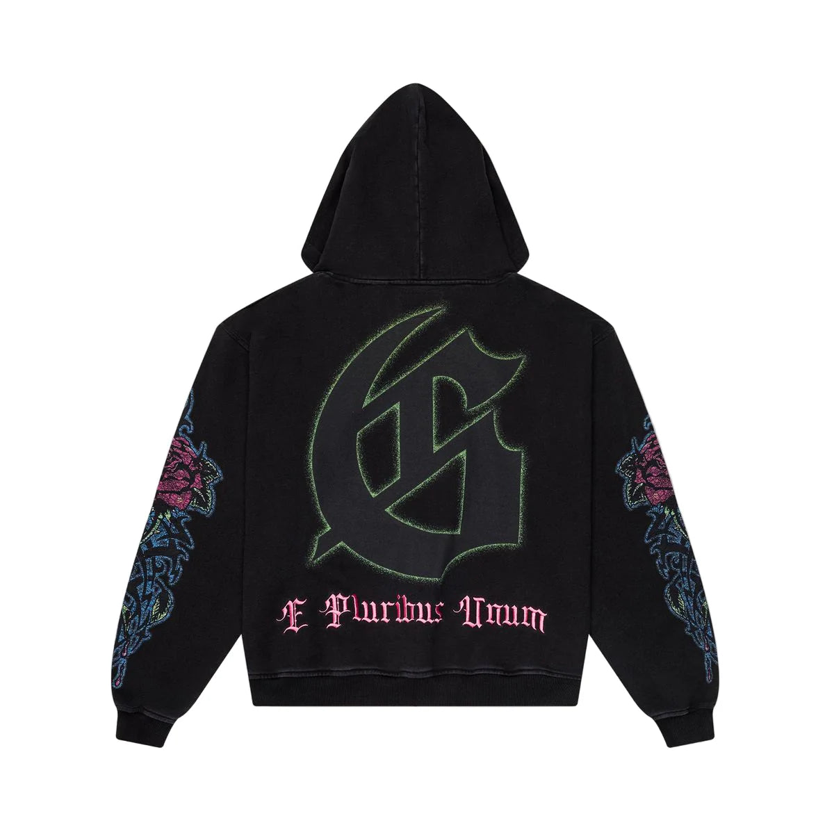 Godspeed 'Vandal' Black Wash Hoodie