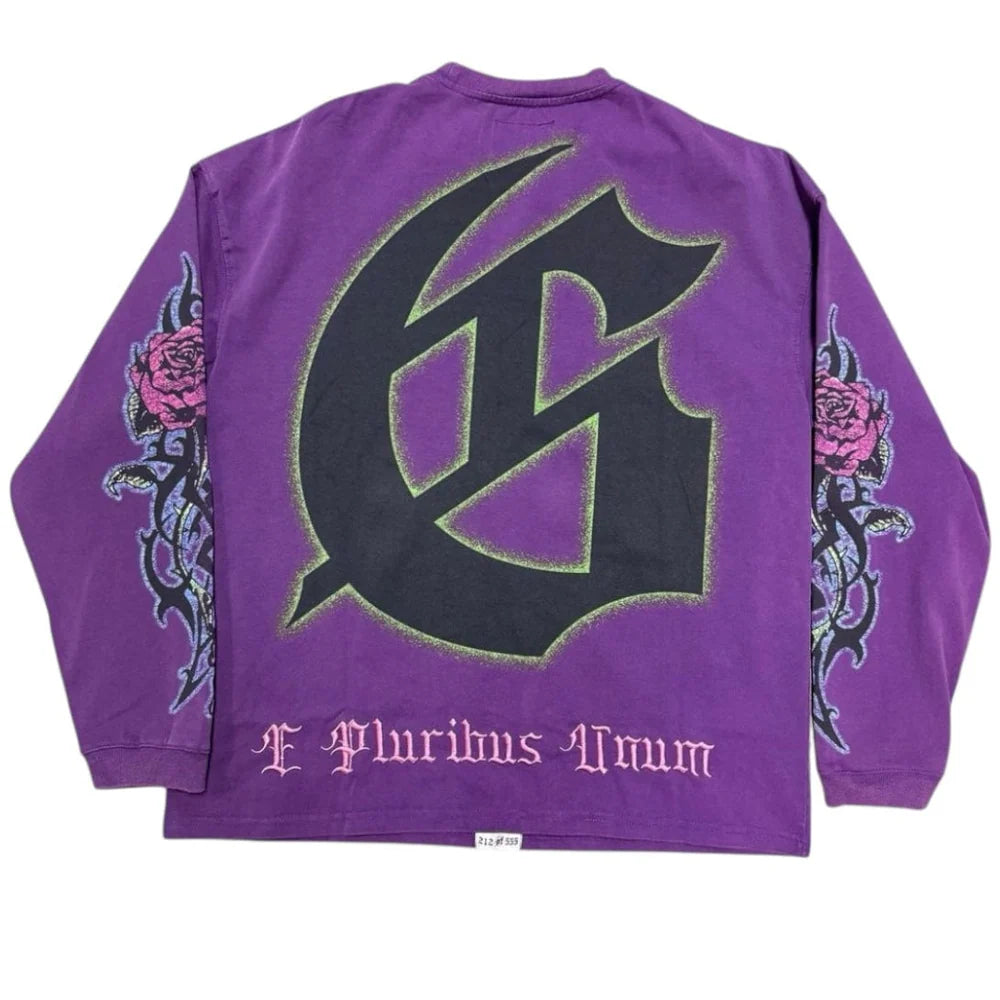 Godspeed 'Vandal' LS Grape Tee