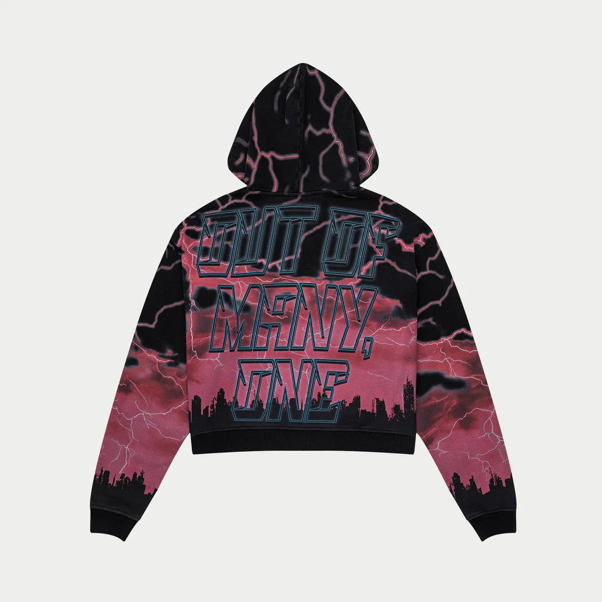 Godspeed 'Voltage' Red Zip Up Hoodie