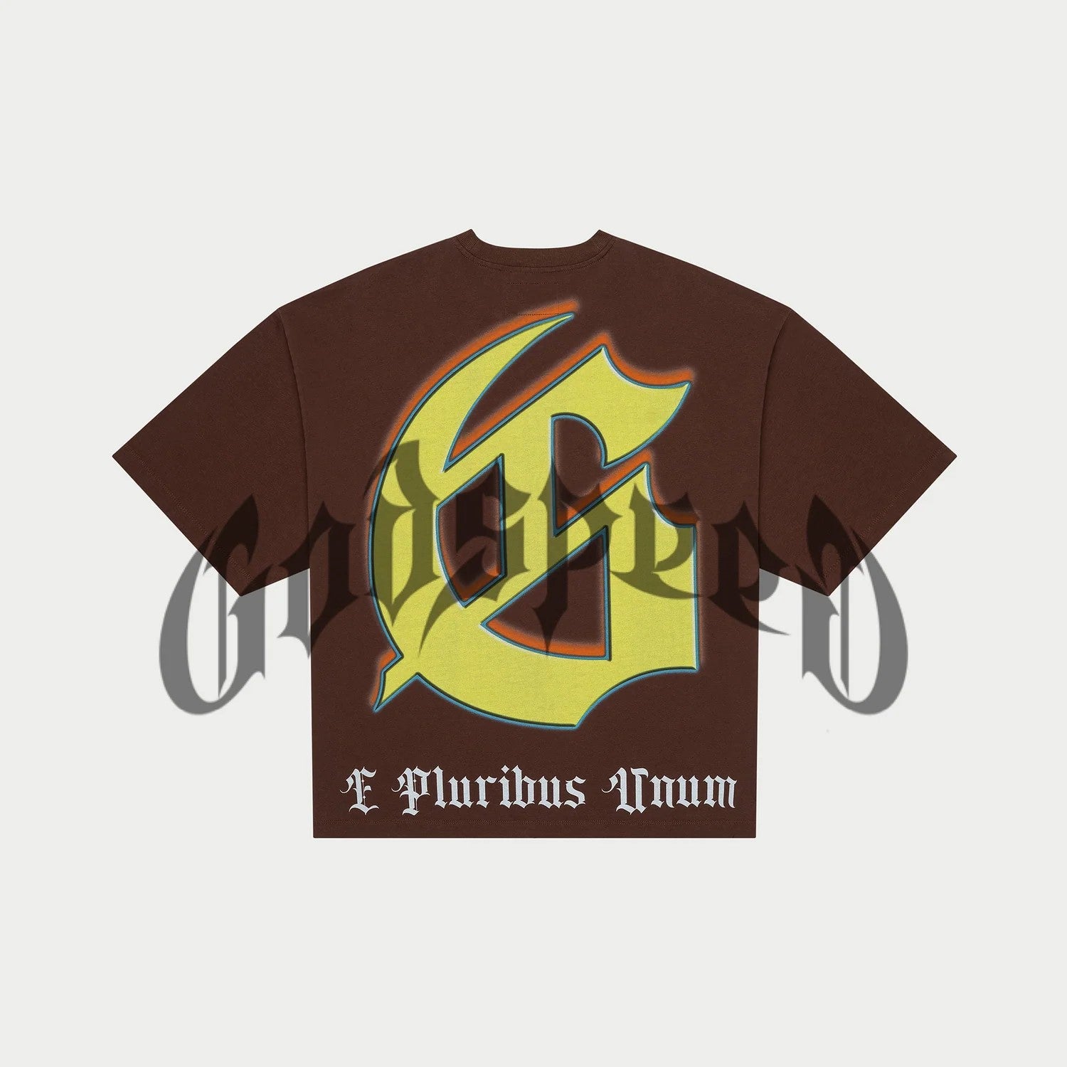 Godspeed 'Wave Runner' Brown Wash Tee